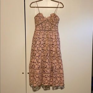 Self Portrait Azaelea Lace Illusion Dress